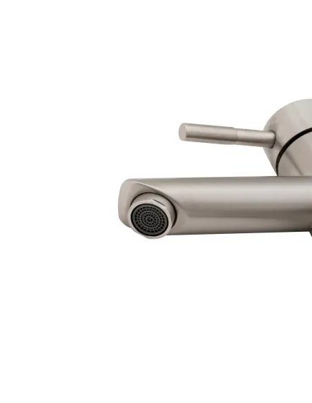 Змішувач для умивальника з нержавіючої сталі Lidz NKS 12 32 001F-1 - 4