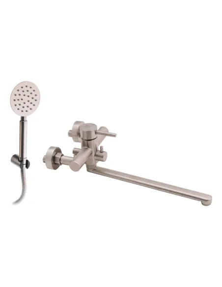 Смеситель для ванны из нержавеющей стали Lidz NKS 12 32 005-1 - 1