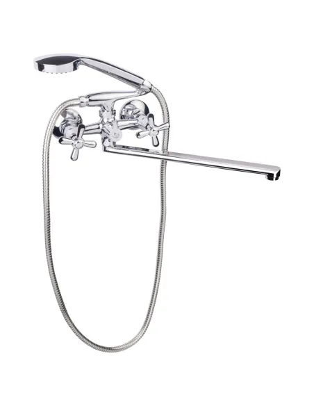 Змішувач для ванни Lidz CRM Dominox 15 140 хром - 1