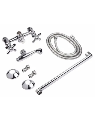 Змішувач для ванни Lidz CRM Dominox 15 140 хром - 5