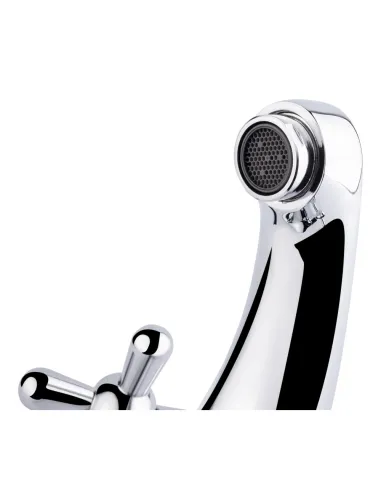 Змішувач для умивальника Lidz CRM Dominox 15 161 латунь, хром - 5