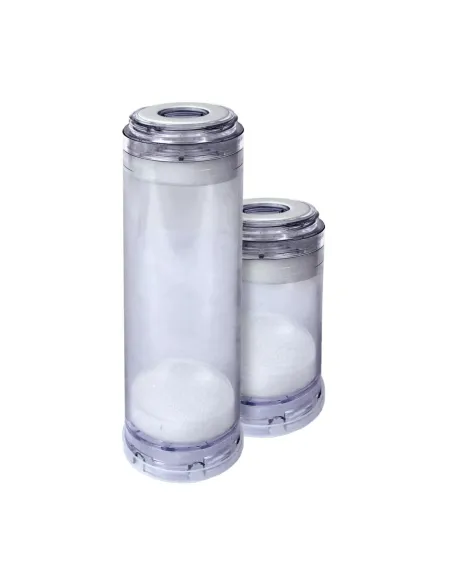 Корпус картриджа Aquafilter FCEB5 Mini прозрачный, 5 x 2 1/2 дюймов - 1