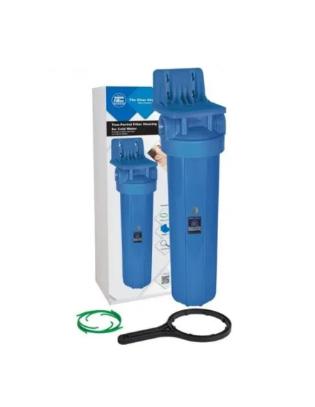Фильтр-колба Aquafilter FH20B1-WB 1 дюйм, непрозрачный, ВВ20 - 1