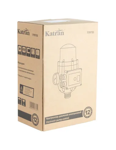 Электронное реле давления Wetron DSK-2.1, 1.1 кВт, 1.5-3.0 bar - 8