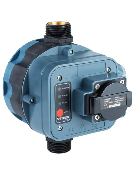 Электронное реле давления Wetron DSK-8.2, 1.1 кВт, розетка - 7