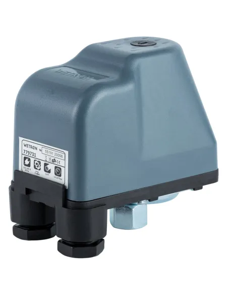 Реле тиску Wetron SK-9C/1.5НР, 1.1кВт, 1.4-2.8 bar, гайка - 1