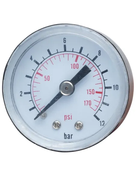 Манометр Wetron PG-4 для контролера, 12 bar, 40мм - 1
