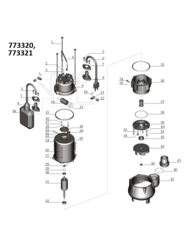 Дренажный насос Aquatica 773320 V180F 0.18кВт - 3