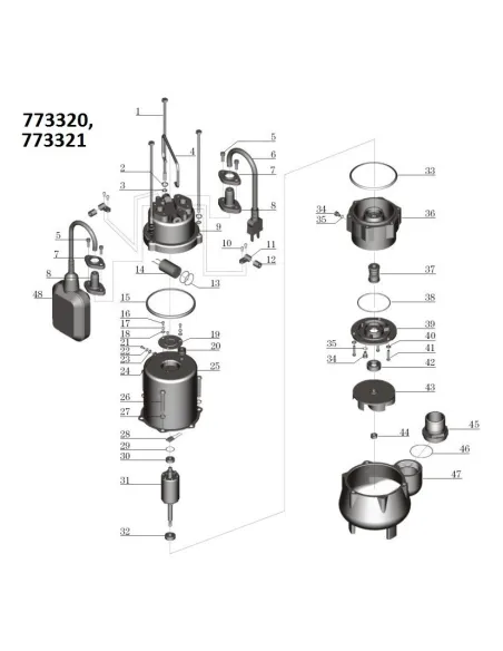 Дренажний насос Aquatica 773321 V250F 0.25кВт - 3