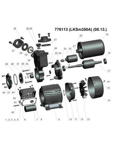 Насосна станція Leo 776113 LKSm350A 0.35кВт, 1л - 4
