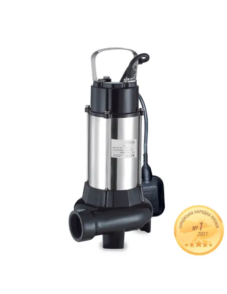 Фекальный насос Aquatica 773331 V1100DF 1.1кВт, с режущим механизмом - 1