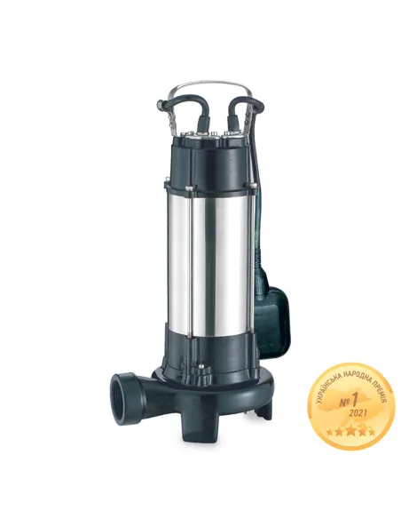 Фекальний насос Aquatica 773332 V1300DF 1.3кВт, з різальним механізмом - 1