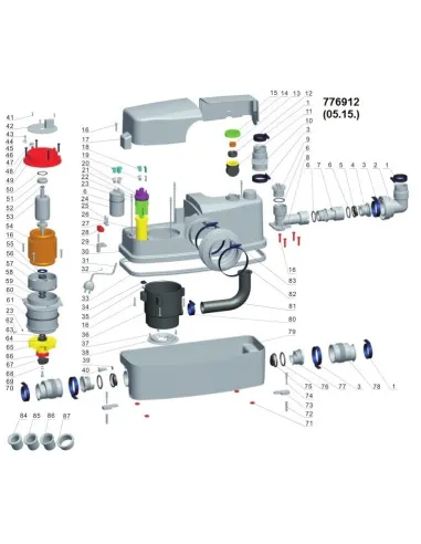 Канализационная установка Leo 776912 сололифт, 0.6кВт - 3