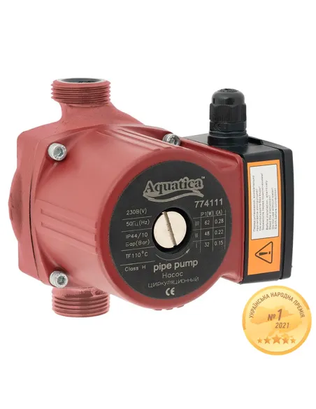 Циркуляционный насос Aquatica 774113 GPD25-4S/130 65Вт, 130мм - 1