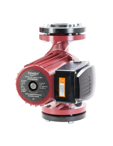 Циркуляционный насос Aquatica 774168 GPD50-12F/280 1кВт, 300л/мин, DN50 280мм, ответный фланец - 2