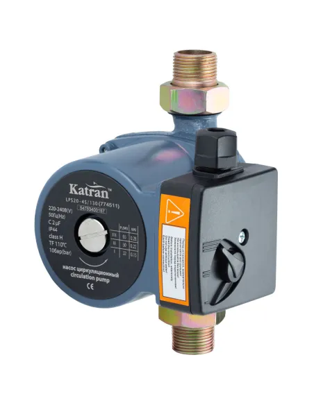 Циркуляційний насос Wetron 774511 LPS20-4S/130 65Вт, 63л/хв, 130мм - 1