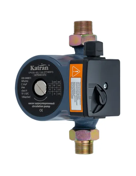 Циркуляційний насос Wetron 774531 LPS20-6S/130 100Вт, 75л/хв, 130мм - 1