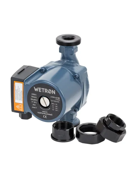 Циркуляційний насос Wetron 774532 LPS25-6S/180 100Вт, 75л/хв, 180мм - 1