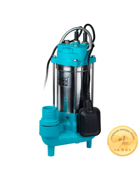 Фекальный насос Aquatica 773432 WQD7-8-0.75QGF 0.75 кВт, с режущим механизмом - 1