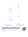 Скважинный насос Dongyin 777072 2.5SDm1.5/24, 0.37 кВт - 2