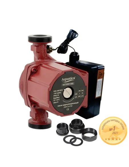 Циркуляционный насос Aquatica 774011 GPD20-4T/130 терморегулятор, 65 Вт - 1