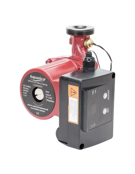 Циркуляційний насос Aquatica 774012 GPD25-4T/180 терморегулятор, 65 Вт - 2