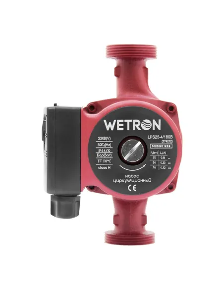 Циркуляційний насос Wetron 774212 LPS25-4/180B 75 Вт - 3 Циркуляційний насос Wetron 774212 LPS25-4/180B 75 Вт - 3