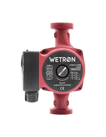 Циркуляційний насос Wetron 774232 LPS25-6/180B 100 Вт - 3 Циркуляційний насос Wetron 774232 LPS25-6/180B 100 Вт - 3