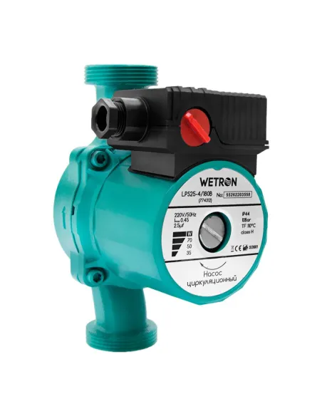 Циркуляційний насос Wetron 774312 LPS25-4/180G 75 Вт - 2