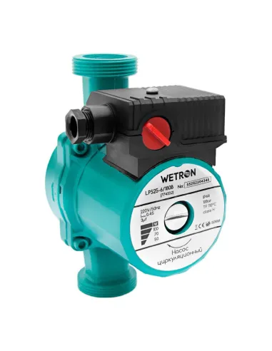 Циркуляційний насос Wetron 774332 LPS25-6/180G 100 Вт - 2