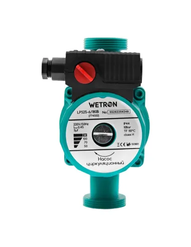 Циркуляційний насос Wetron 774332 LPS25-6/180G 100 Вт - 3