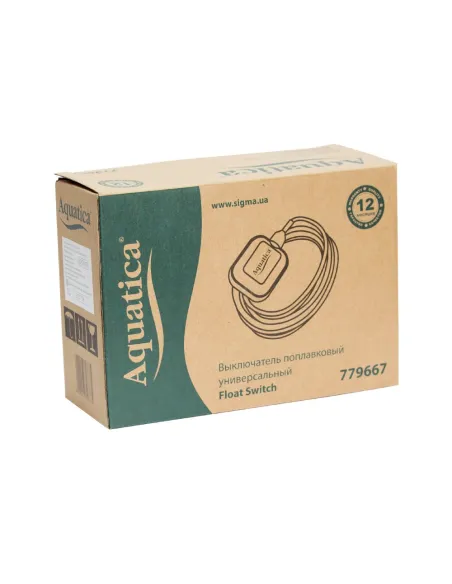 Поплавковий вимикач Aquatica 779667 FS2x3m універсальний, кабель 5 метрів - 2