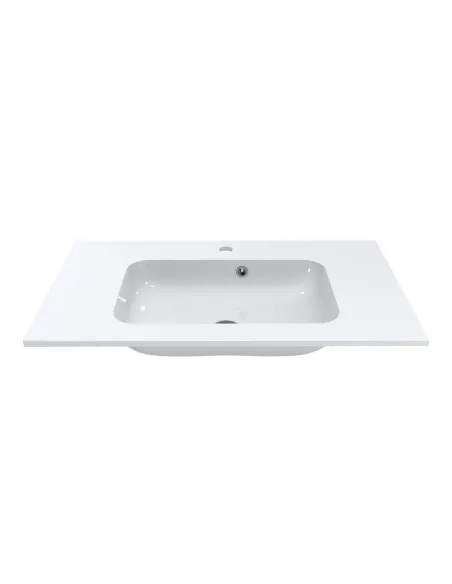 Умивальник для ванної Miraggio Della 800, 451х801х134 мм - 3