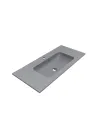 Умивальник для ванної Miraggio Della 1000 Mirastone Gray, 450х1000х131 мм - 1
