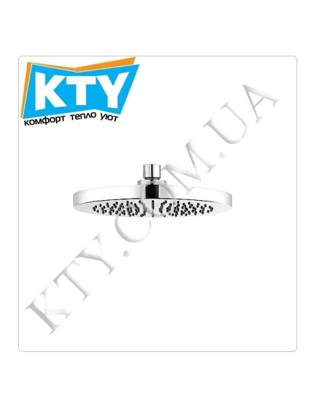 Лійка для душу Kludi A-Qas 665100500 (тропік, 200мм) - 1