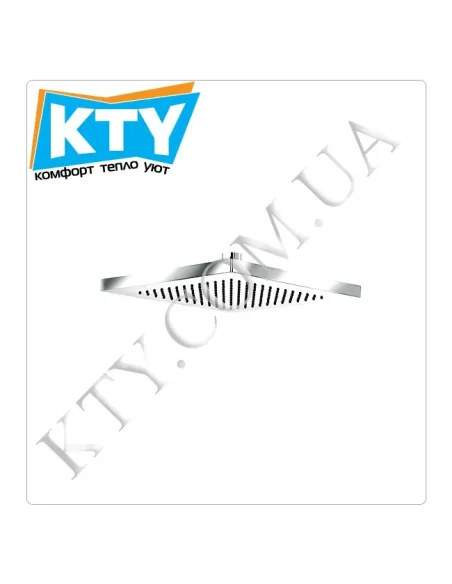 Лійка для душу Kludi A-Qas 665300500 (тропік, квадрат) - 1