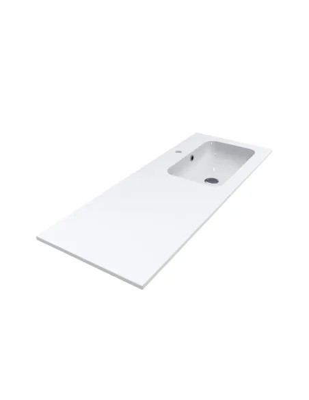 Умывальник для ванной Miraggio Della 1200 R, 451х1200х134 мм - 1