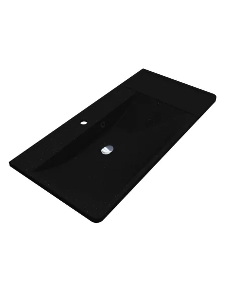 Умивальник Miraggio Sacramento 1000C Mirastone Black, 480х1000х124 мм - 1 Умивальник Miraggio Sacramento 1000C Mirastone Black, 480х1000х124 мм - 1