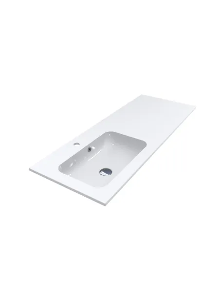 Умивальник для ванної Miraggio Della 1200 L, 451х1200х134 мм - 1