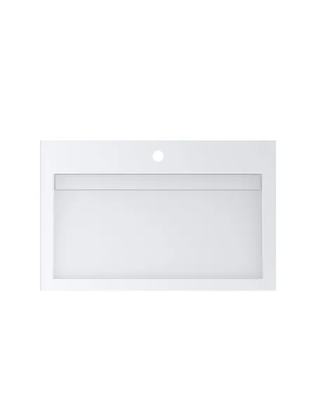 Умивальник для ванної Miraggio Agness 750 Mirasoft, 479х751х140 мм - 3