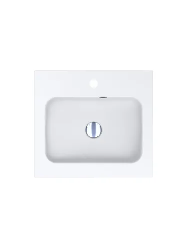 Умивальник для ванної Miraggio Della 500 Mirasoft, 451х501х134 мм - 3