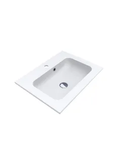 Умивальник для ванної Miraggio Della 600 Mirasoft, 451х601х134 мм - 1