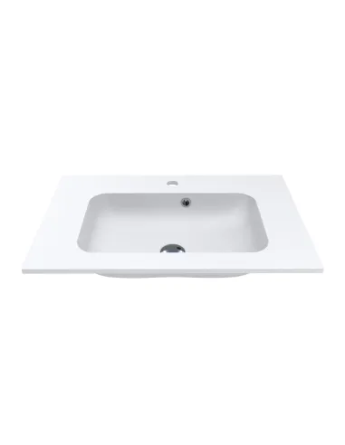 Умивальник для ванної Miraggio Della 700 Mirasoft, 450х700х134 мм - 4