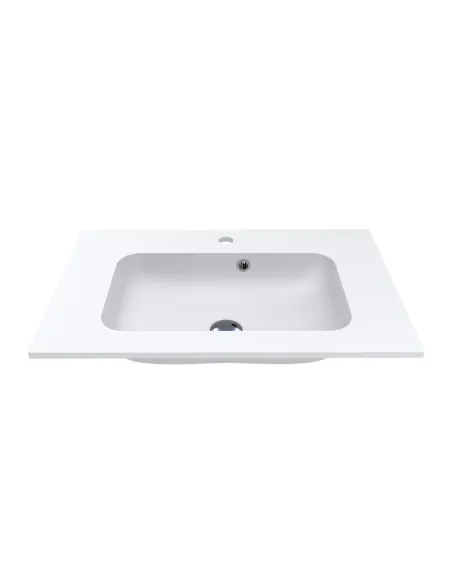 Умивальник для ванної Miraggio Della 700 Mirasoft, 450х700х134 мм - 4