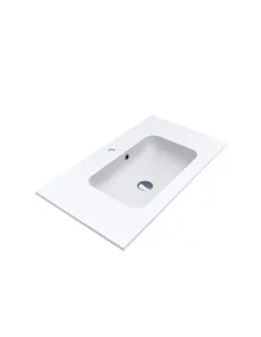 Умивальник для ванної Miraggio Della 800 Mirasoft, 451х801х134 мм - 1
