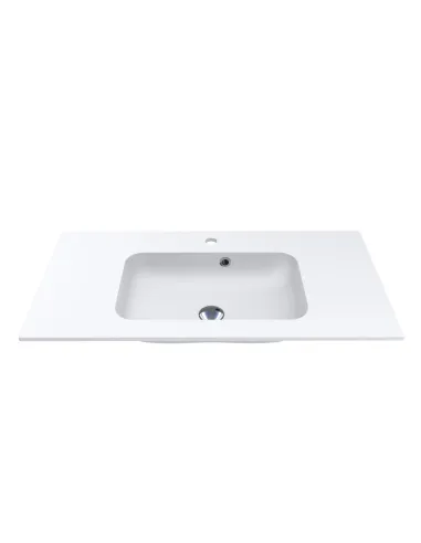 Умивальник для ванної Miraggio Della 900 Mirasoft, 451х901х134 мм - 4