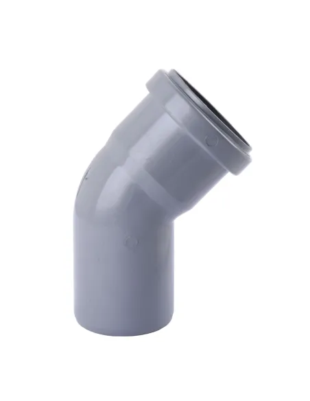 Колено для внутренней канализации VS Plast 50/45 - 1