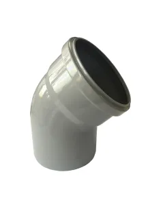 Колено для внутренней канализации VS Plast 110/45 - 1