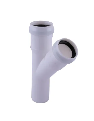 Тройник для внутренней канализации VS Plast 32х32/45 - 2