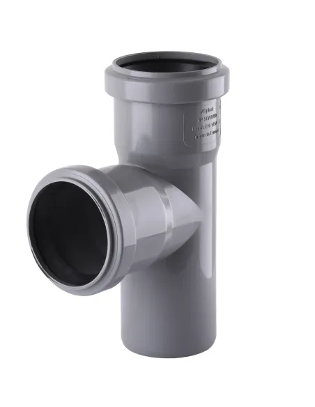 Трійник для внутрішньої каналізації VS Plast 50х50/90 - 1